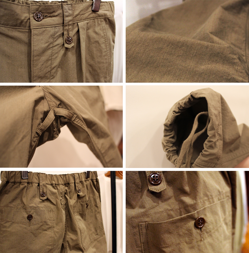 C/N FATIUGE TROUSERS from PHIGVEL MAKERS & Co. @PROD