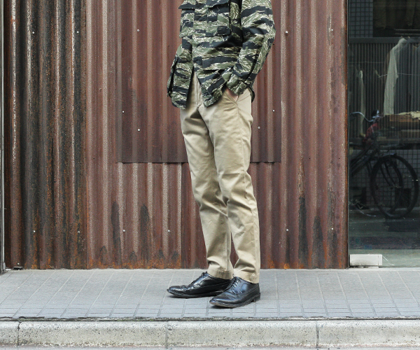 WORKERS(ワーカーズ) 2019SS Officer Trousers Slim Type1 Pimacotton Chino